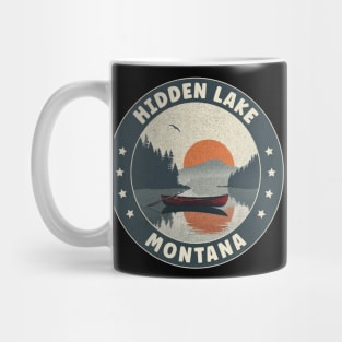 Hidden Lake Montana Sunset Mug